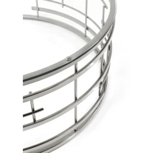 KARE Design Mesa de centro Jupiter Silver Ø100cm Fashion