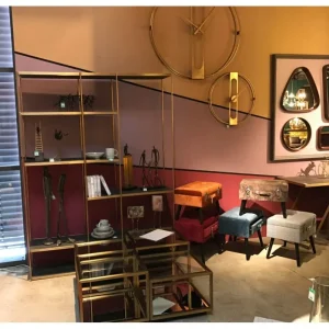 KARE Design Mesa de Centro Luigi Gold (conj.4) Hot