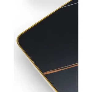 KARE Design Mesa de centro Miler Dourada 80x80cm New