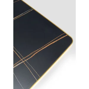 KARE Design Mesa de centro Miler Dourada 80x80cm New