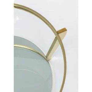 KARE Design Mesa de Centro Monocolo Dourado Ø90cm Best