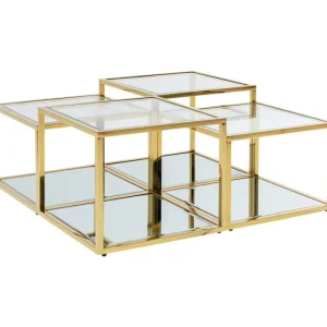KARE Design Mesa de Centro Orion Dourada (4/Set) Fashion