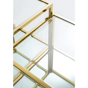 KARE Design Mesa de Centro Orion Dourada (4/Set) Fashion