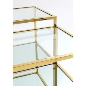 KARE Design Mesa de Centro Orion Dourada (4/Set) Fashion