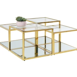 KARE Design Mesa de Centro Orion Dourada (4/Set) Fashion