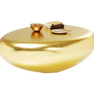 KARE Design Mesa de Centro Pebble Dourada 122x96cm Hot