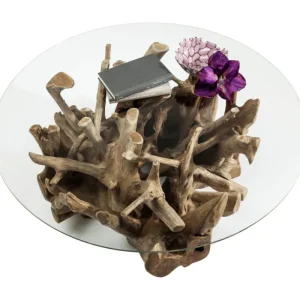 KARE Design Mesa de Centro Roots Ø100cm Hot