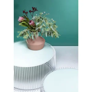 KARE Design Mesa de Centro Wire Branco (conj.2) Sale