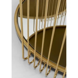 KARE Design Mesa de centro Wire Double laiton (2/Set) Sale