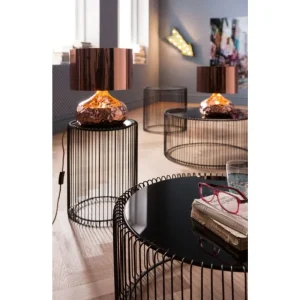KARE Design Mesa de Centro Wire Preto (conj.2) Hot