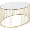 KARE Design Mesa de Centro Wire Uno Dourada 60x90cm Online