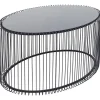 KARE Design Mesa de Centro Wire Uno Preta 60x90cm Best