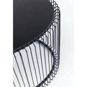 KARE Design Mesa de Centro Wire Uno Preta 60x90cm Best