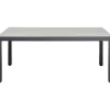 KARE Design Mesa de jardim Sorrento cinzento 180x90cm Fashion
