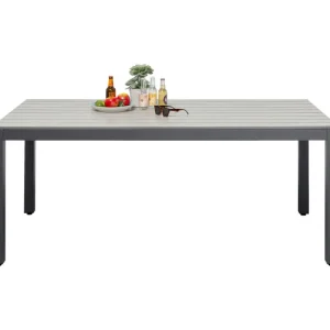 KARE Design Mesa de jardim Sorrento cinzento 180x90cm Fashion