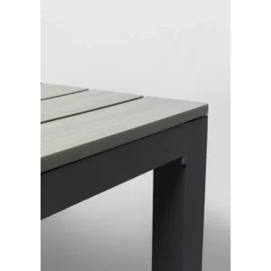 KARE Design Mesa de jardim Sorrento cinzento 80x80cm Outlet