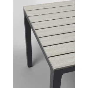 KARE Design Mesa de jardim Sorrento cinzento 80x80cm Outlet