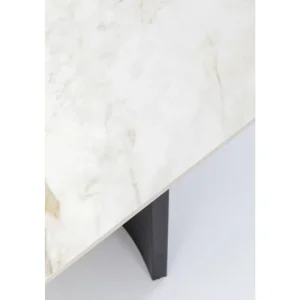 KARE Design Mesa Eternity Oho preto e branco180x90cm New