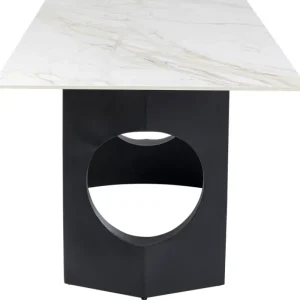 KARE Design Mesa Eternity Oho preto e branco180x90cm New