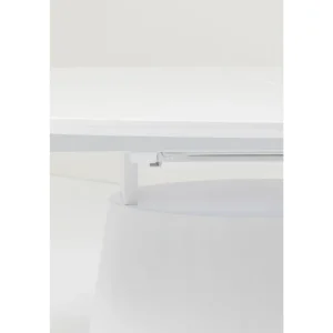 KARE Design Mesa Extensível Benvenuto Branca 200(50)x110cm New
