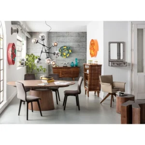 KARE Design Mesa Extensível Benvenuto Nogueira 200(50)x110cm Discount