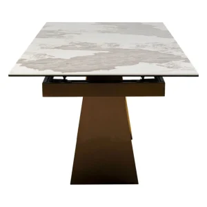 KARE Design Mesa extensível Connesso 260x100cm branca Hot