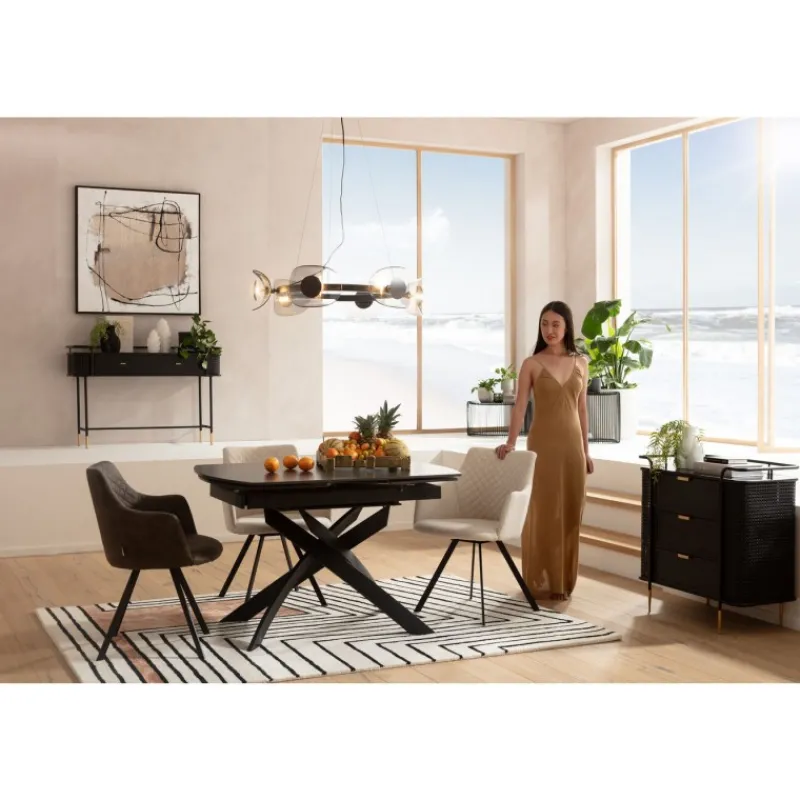 mesa_extensvel_twist_pret_19.webp KARE Design Mesa Extensível Twist Preta 120(30+30)x90 cm Fashion