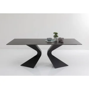 KARE Design Mesa Gloria Black 200x100 cm Outlet