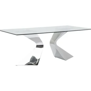 KARE Design Mesa Gloria cromada 200x100cm Best