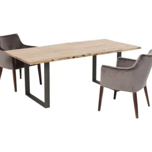 KARE Design Mesa Harmony Crude Steel 200x100 Fashion