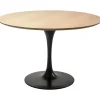 KARE Design Mesa Invitationt Oak Preto Ø120cm Hot