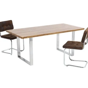 KARE Design Mesa Jackie Oak Chrome 160x80 Outlet