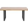 KARE Design Mesa Jackie Oak Crude Steel 160x80 Online