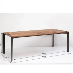 KARE Design Mesa Phoenix 220x100cm Clearance