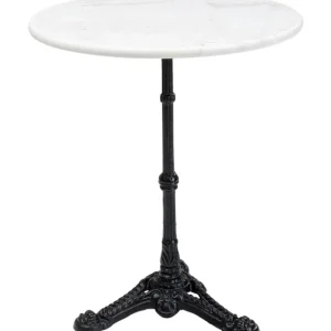 KARE Design Mesa Redonda Kaffehause Rim Branca Ø60cm Online