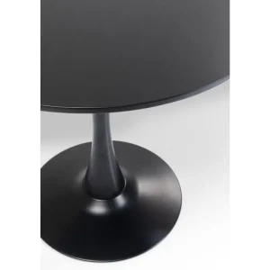 KARE Design Mesa Schickeria Preto Ø80cm Fashion