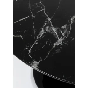 KARE Design Mesa Solo Marble Preto Ø 110cm Sale