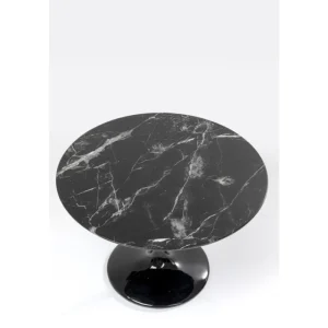 KARE Design Mesa Solo Marble Preto Ø 110cm Sale