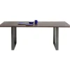 KARE Design Mesa Symphony Dark Crude Steel 160x80 New