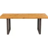 KARE Design Mesa Symphony Oak Crude Steel 200x100 Fashion