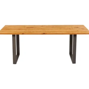 KARE Design Mesa Symphony Oak Crude Steel 200x100 Fashion