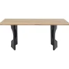 KARE Design Mesa Symphony Oho preto 180x90cm Online
