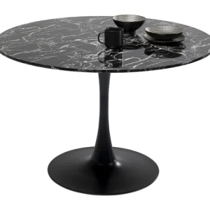 KARE Design Mesa Veneto Marble Black Ø110 cm Best