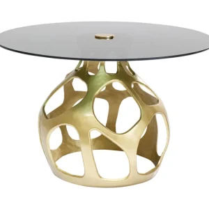 KARE Design Mesa Volcano Gold Ø120cm Best