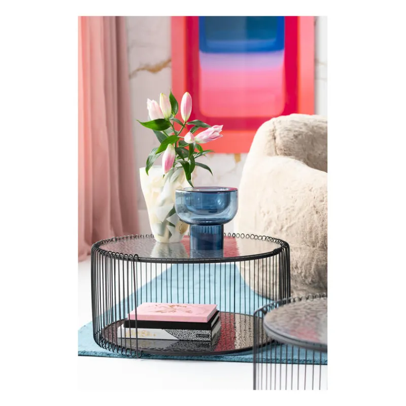 mesas_de_centro_double_bu_3.webp KARE Design Mesas de centro Double Bubble em arame preto conjunto de 2 Best