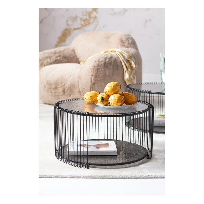 mesas_de_centro_double_bu_8.webp KARE Design Mesas de centro Double Bubble em arame preto conjunto de 2 Best