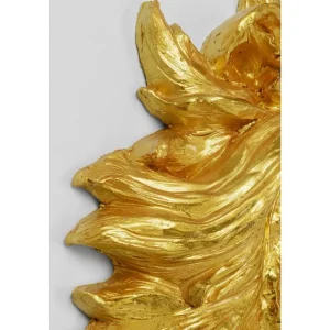 KARE Design Objeto de parede Lion Head Gold 90x100 cm Discount