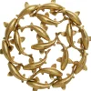 KARE Design Objeto de parede School of Koi Gold Ø102 cm Discount