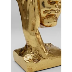 KARE Design Objeto decorativo In my Mind Dourado 30cm Fashion
