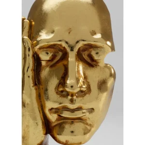 KARE Design Objeto decorativo In my Mind Dourado 30cm Fashion